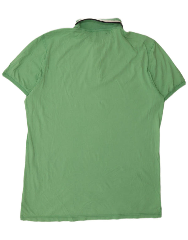 Napapijri Herre Geographic Polo Shirt 3XL Grøn Bomuld