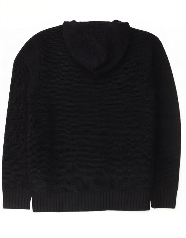 Liu Jo Herre hættetrøje cardigan 2XL marineblå akryl