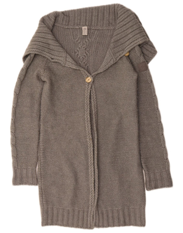 Murphy & Nye Womens Longline Cardigan Sweater UK 16 Large Grey