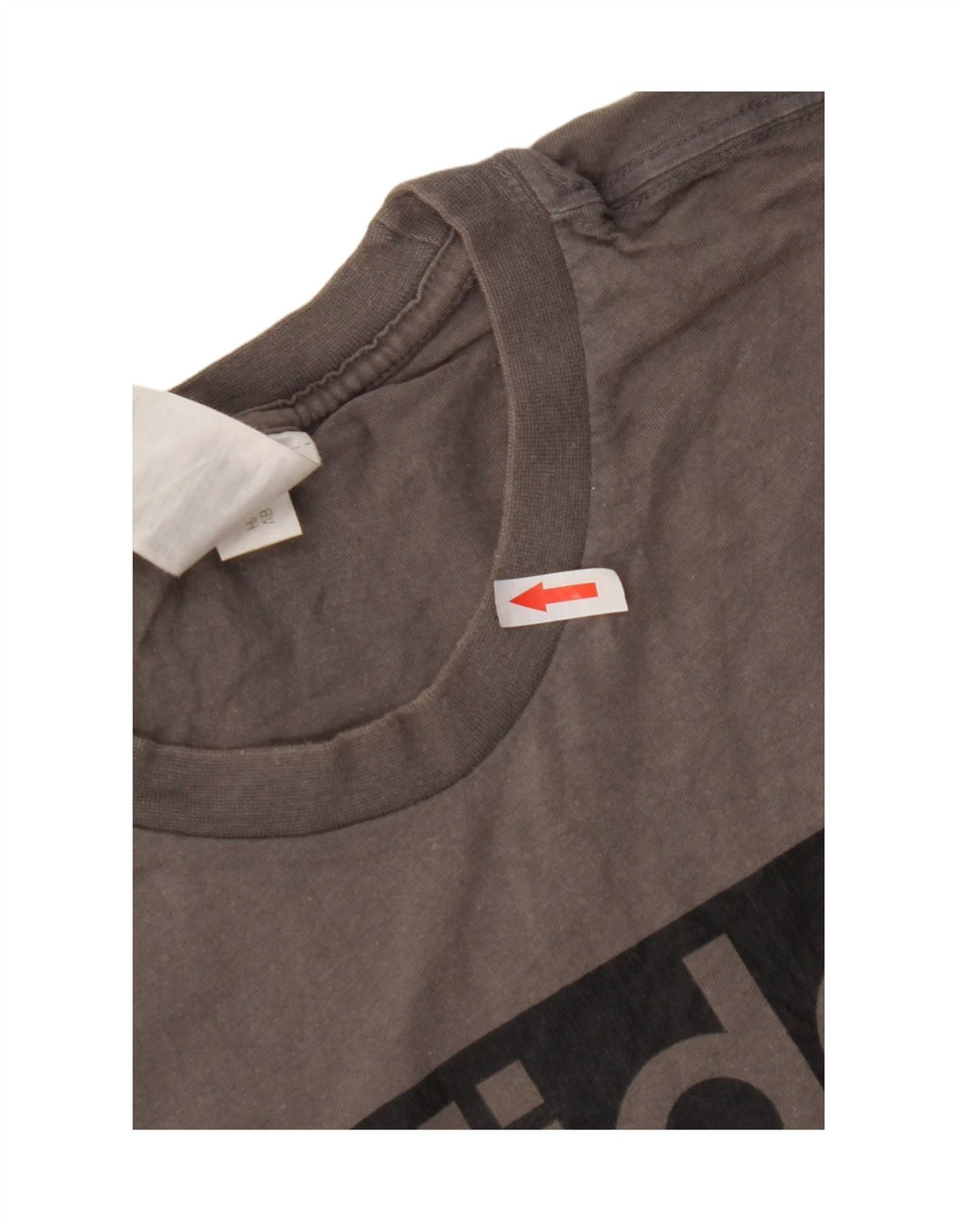 Adidas Herre grafisk T-shirt top mellemgrå bomuld