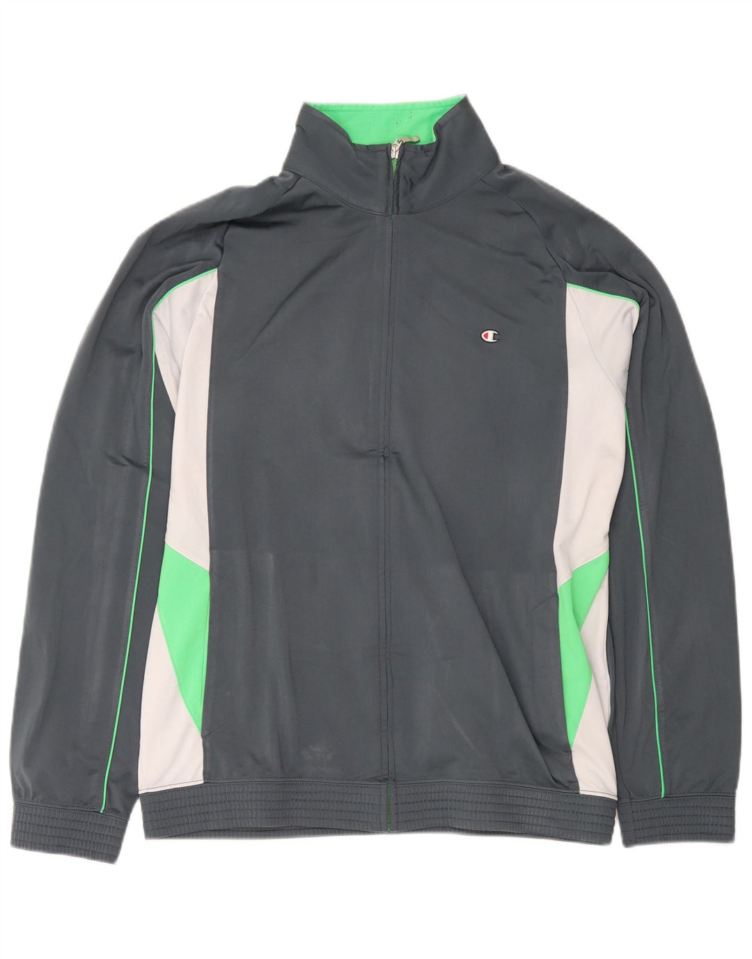 Champion Herre træningsdragt Topjakke 2XL Grå Colourblock Polyester