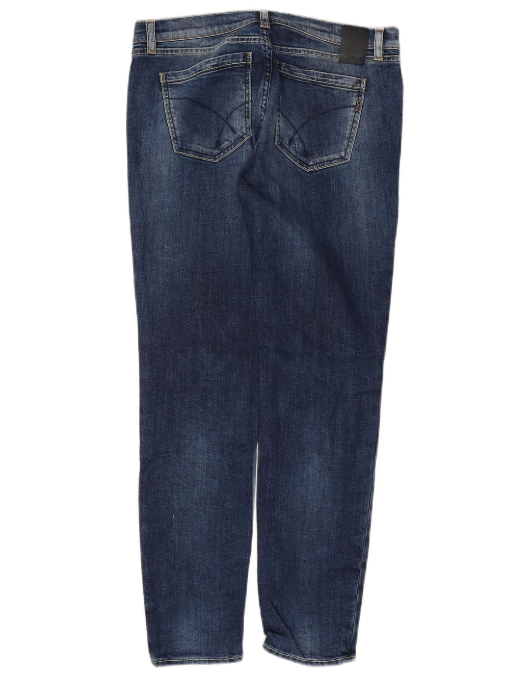 Gas Dame Slim Jeans W31 L28 Blå Bomuld