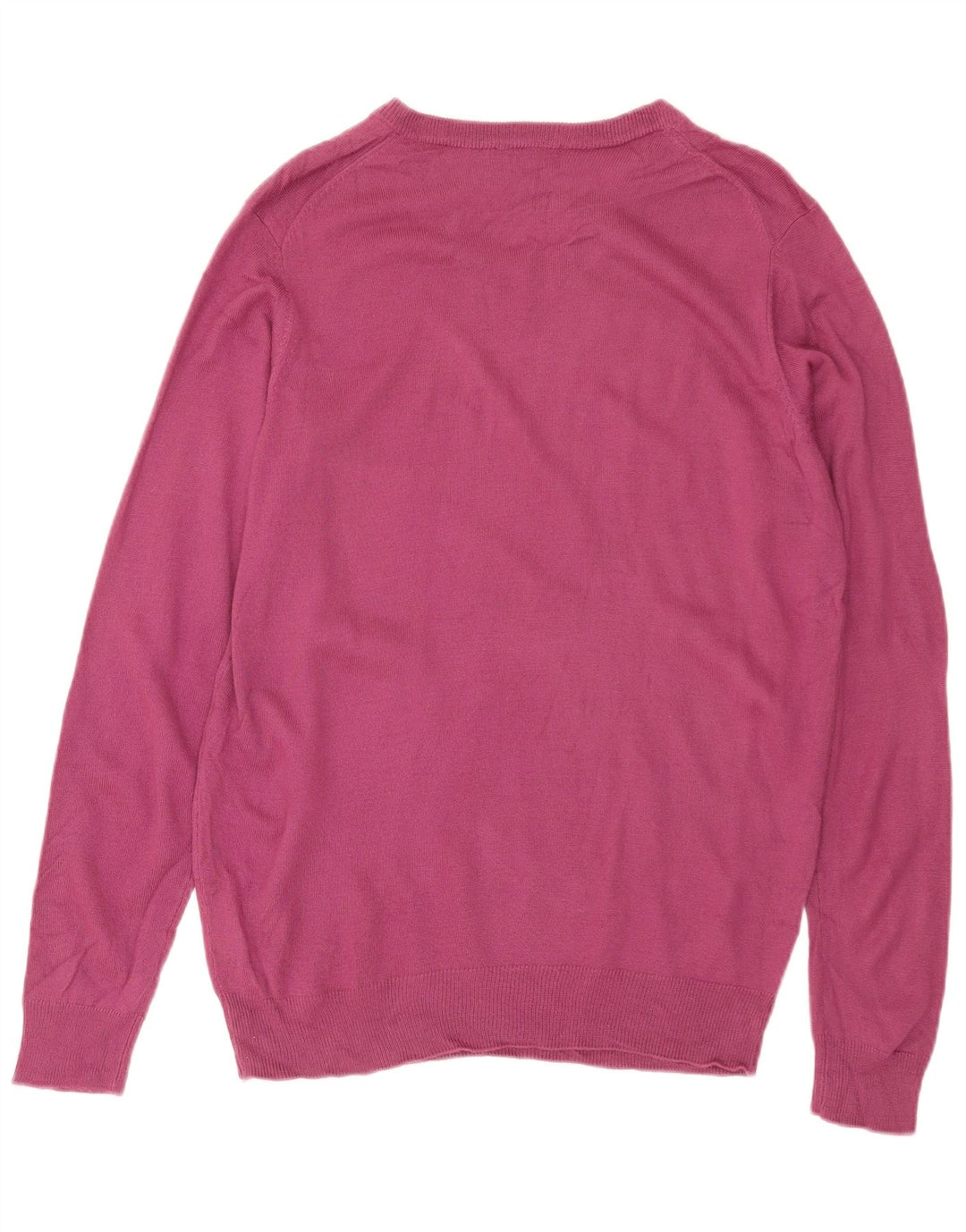 James Pringle Herre V-hals sweater Medium Burgund akryl