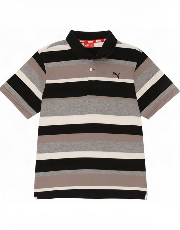 Puma Boys Polo Shirt 13-14 år Flerfarvet Stribet