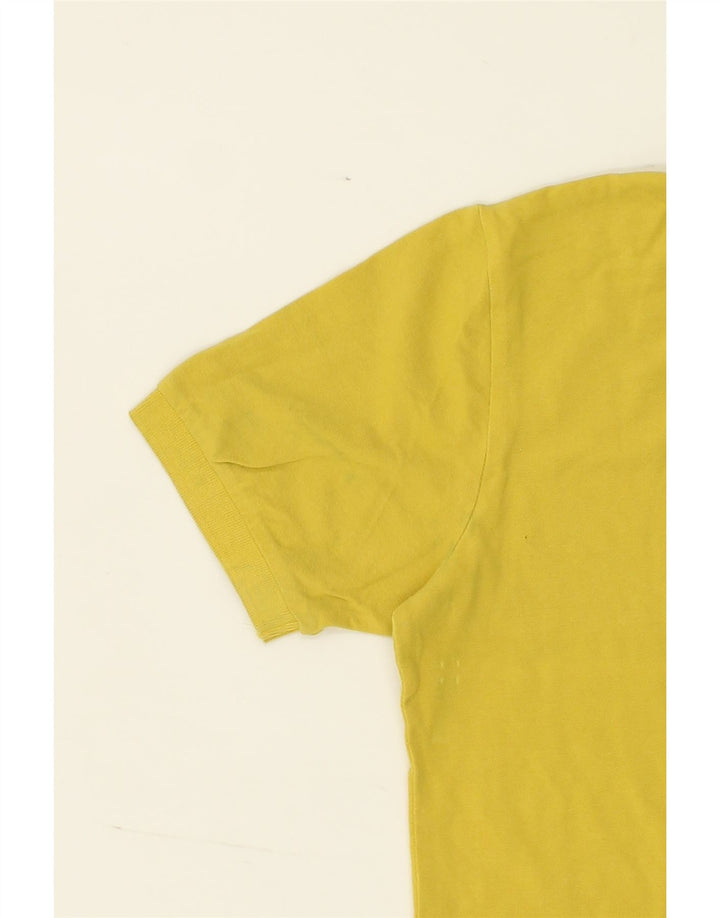 KAPPA Mens Polo Shirt Medium Yellow Cotton Vintage Kappa and Second-Hand Kappa from Messina Hembry 