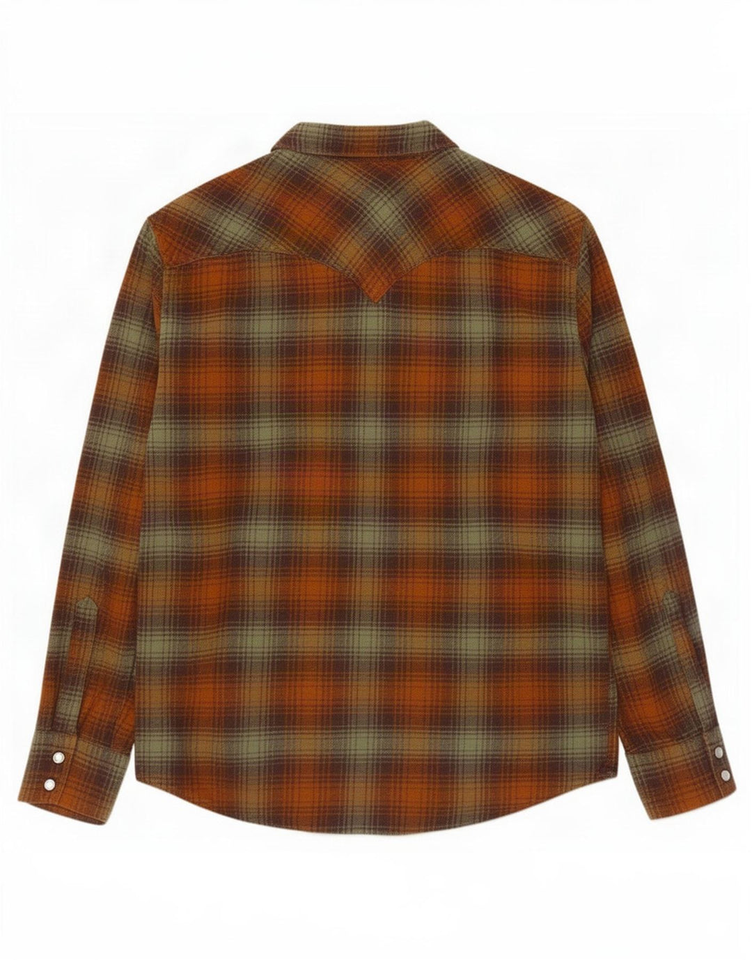 Levi's Flannelskjorte til mænd Medium Brun Plaid Bomuld