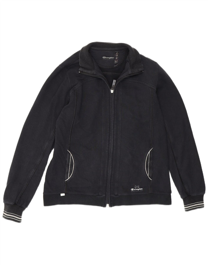 Champion Womens træningsdragt Topjakke UK 14 Large Navy Blue