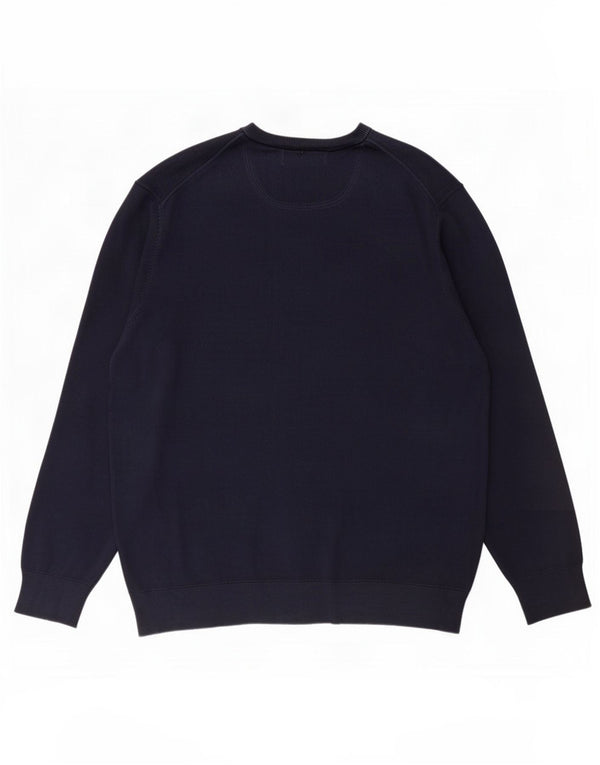 Timberland herre rund hals sweater 2XL marineblå bomuld