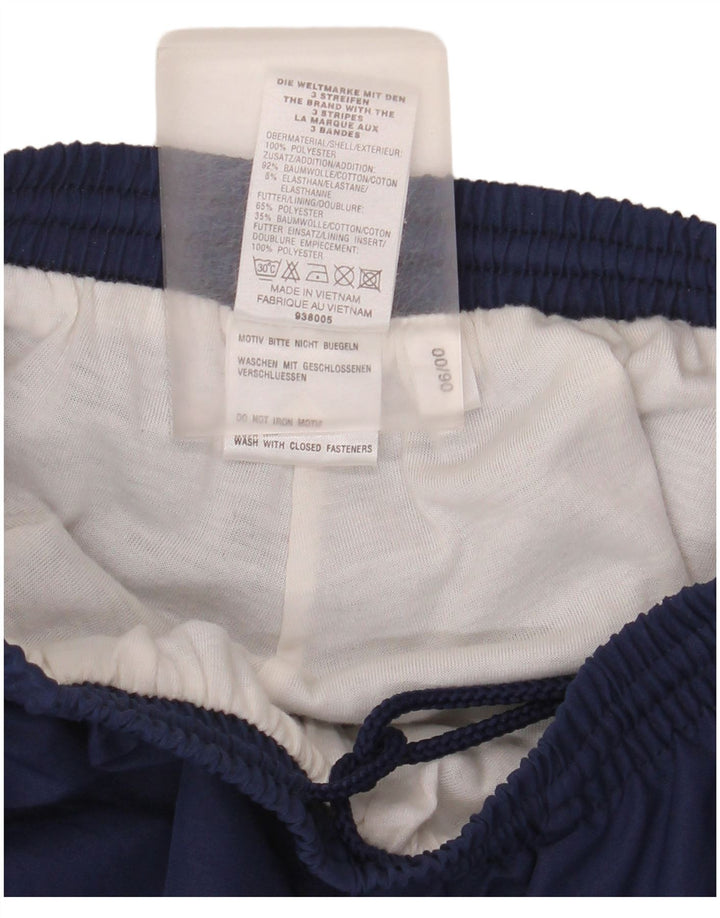 Adidas Træningsdragtsbukser til drenge 11-12 år Marineblå polyester