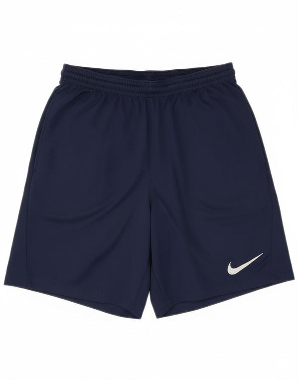 Nike Herre Dri Fit Slim Fit sportsshorts Små marineblå polyester