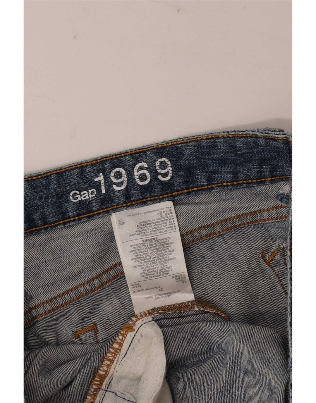 Gap Dame Bootcut Jeans W31 L28 Blå Bomuld
