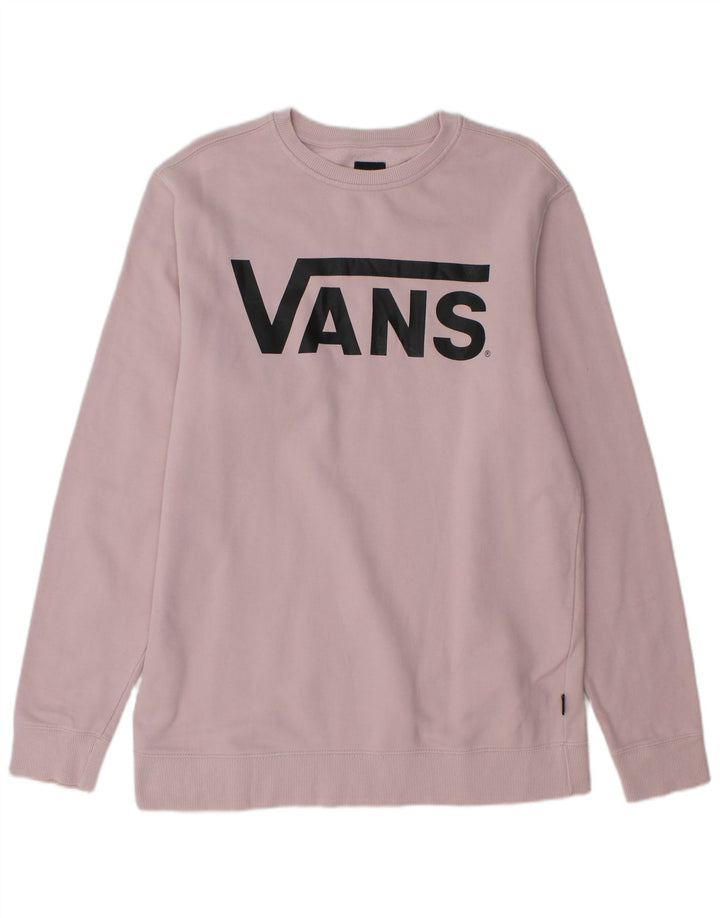 VANS Grafisk sweatshirt til mænd Medium Lilla Bomuld