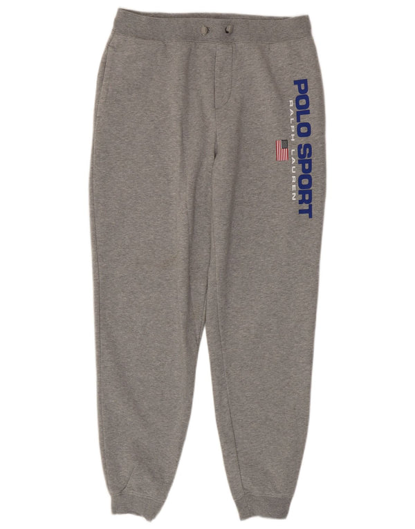 Ralph Lauren Drenge træningsdragt Bukser Joggers 15-16 år XL Grå Flecked