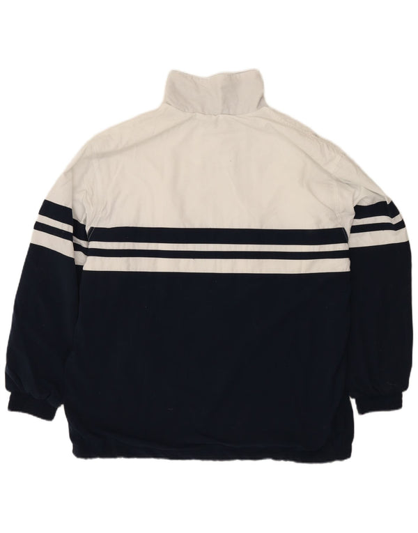 Lotto Træningsdragt til mænd Topjakke XL Marineblå Colourblock Polyester
