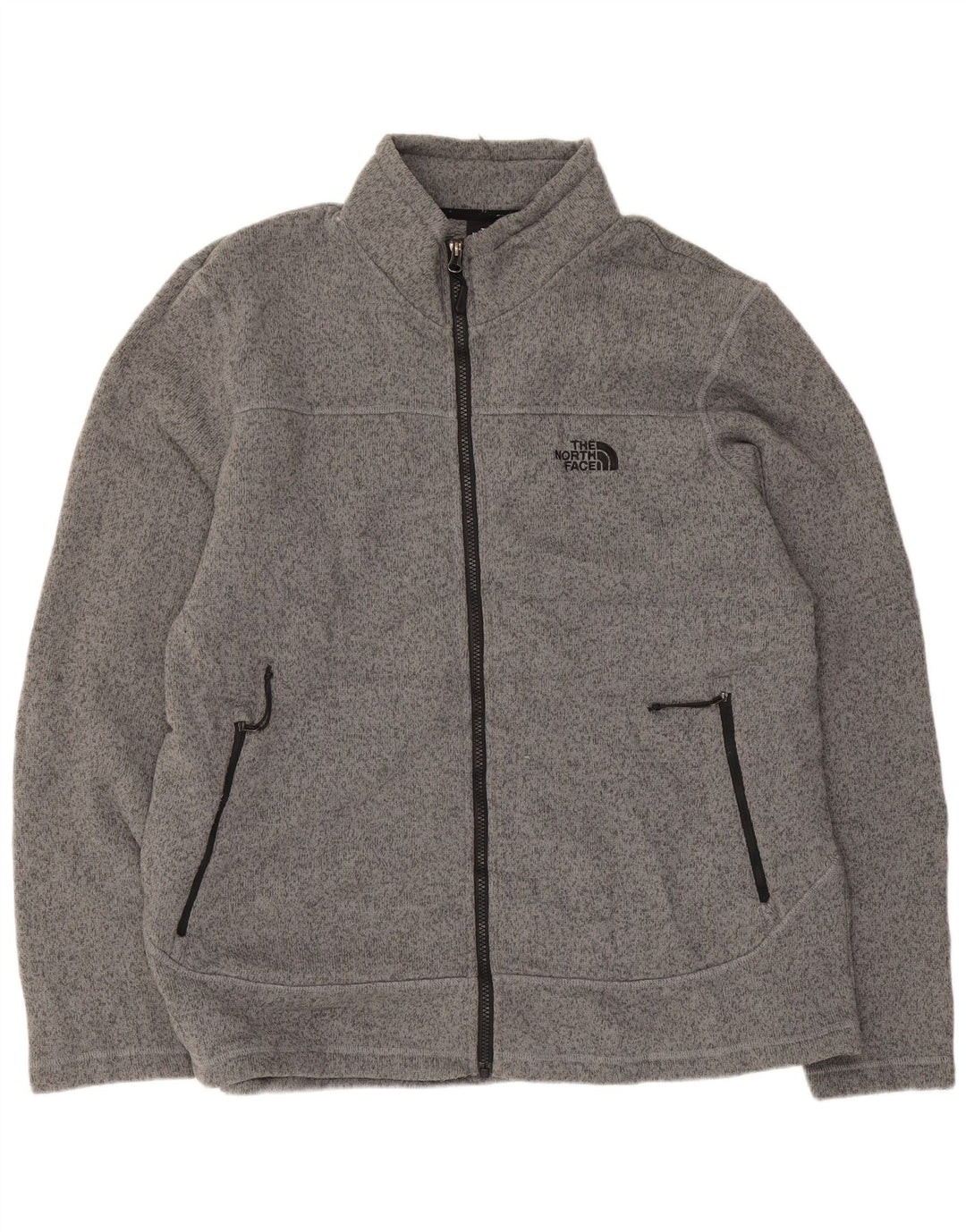 The North Face Herre træningsdragt Topjakke XL Grå Flecked Polyester