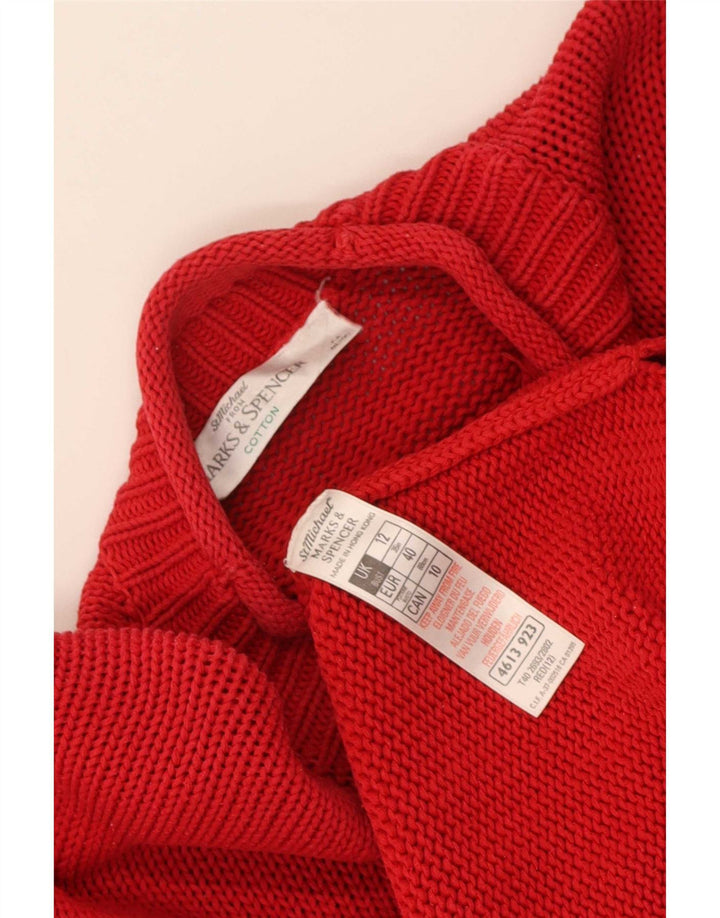 Marks & Spencer Dame St. Michael Jumper Kjole UK 12 Medium Rød