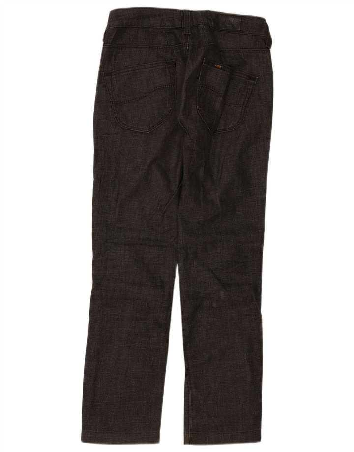 Lee Kvinder Norma Slim Jeans W26 L27 Sort Bomuld
