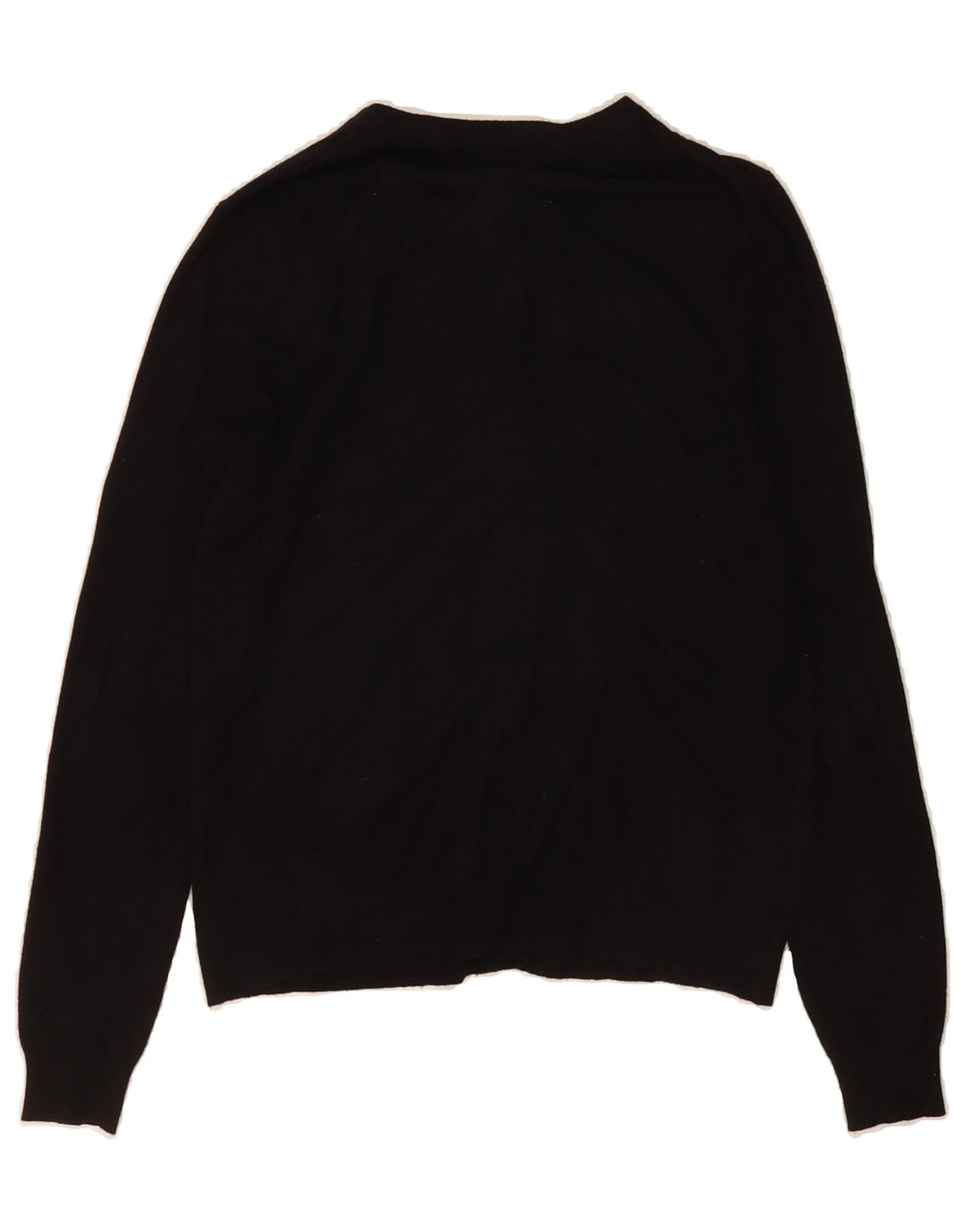 MARKS & SPENCER Womens Cardigan Sweater UK 10 Small Black Viscose Vintage Marks & Spencer and Second-Hand Marks & Spencer from Messina Hembry 