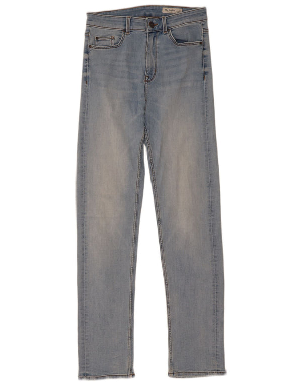 Marks & Spencer Dame Sophia Straight Jeans UK 10 Small W28 L31 Blue