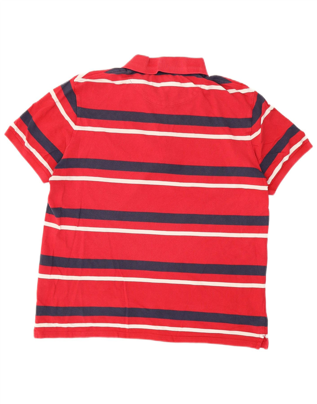 Lyle & Scott herre poloskjorte stor rødstribet bomuld
