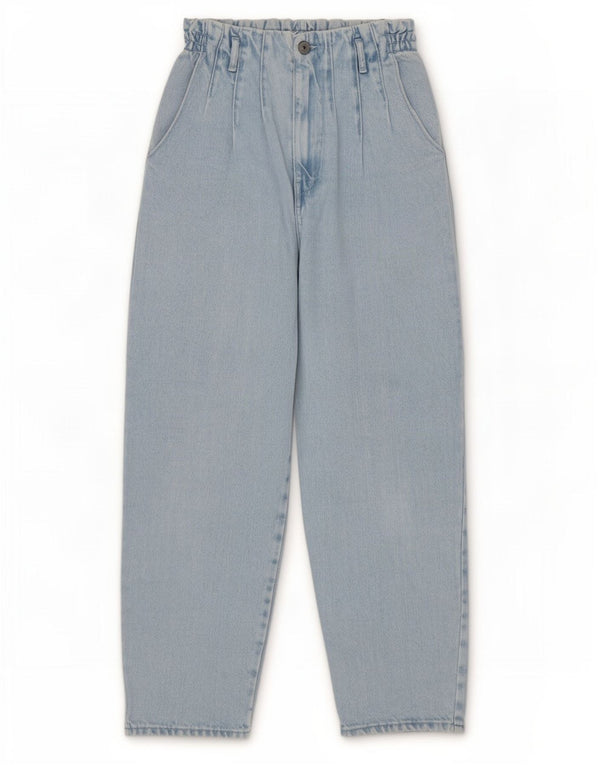 Zara Dameballon Højtaljede tilspidsede Jeans EU 32 2XS W22 L26 Blå