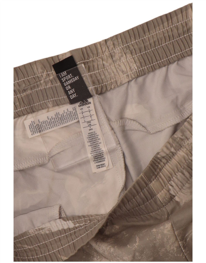 Adidas Sportshorts til mænd Large Grey Tie Dye Polyester