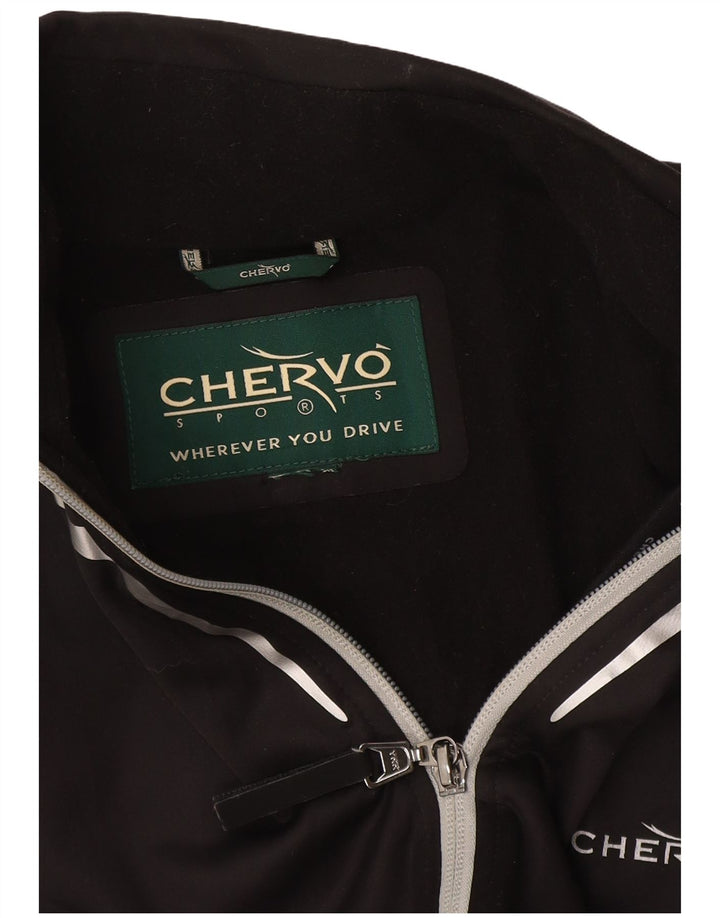 Chervo Herre Ærmeløs træningsdragt Topjakke UK 38 Medium Sort