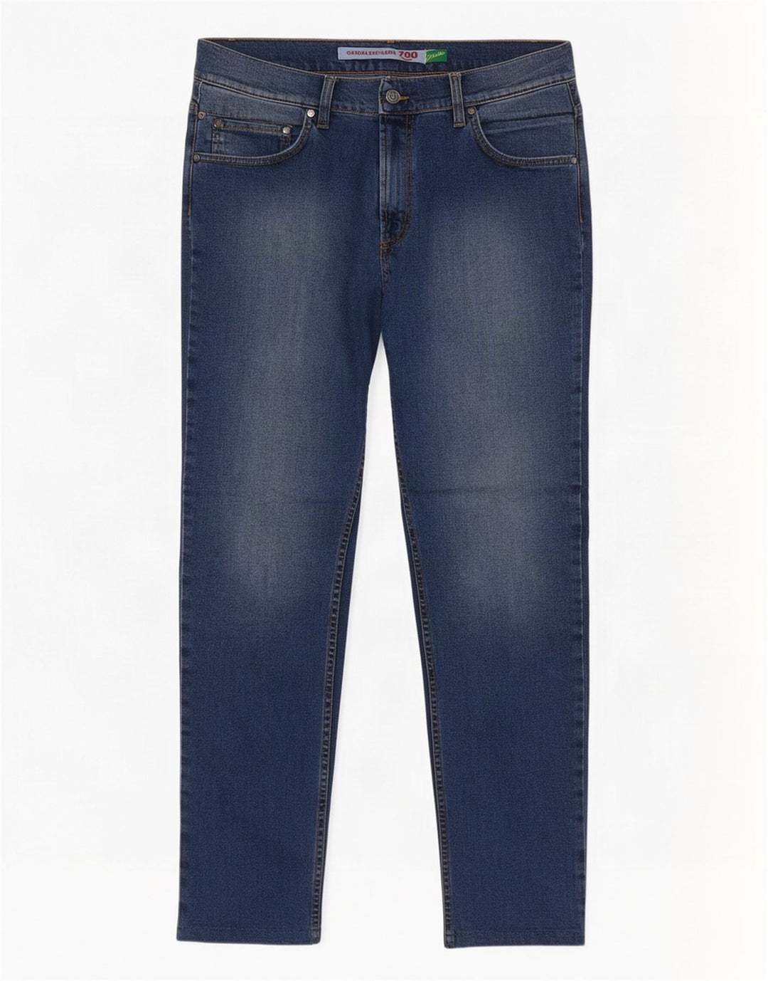 Carrera Herre 700 Straight Jeans W34 L30 Blå Bomuld