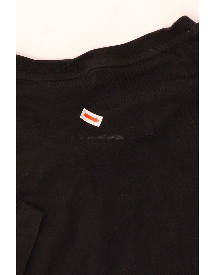 Puma Herre grafisk T-shirt top lille sort bomuld