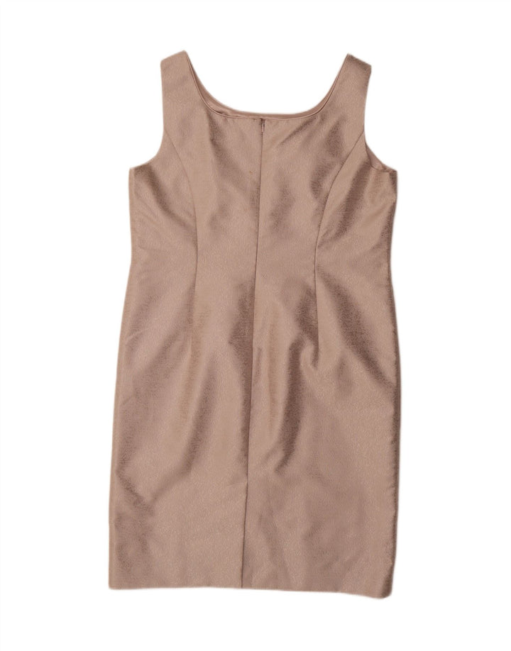 JACQUES VERT Womens Sleeveless Sheath Dress UK 18 XL Pink Polyester Vintage Jacques Vert and Second-Hand Jacques Vert from Messina Hembry 