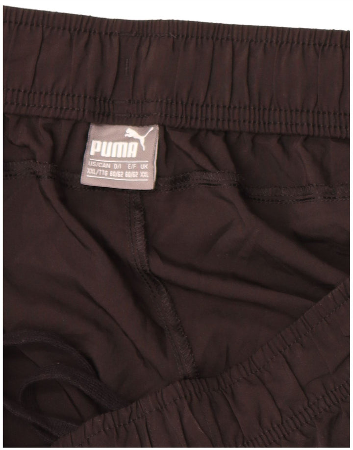 Puma Træningsdragtsbukser til mænd 2XL Sort Polyester