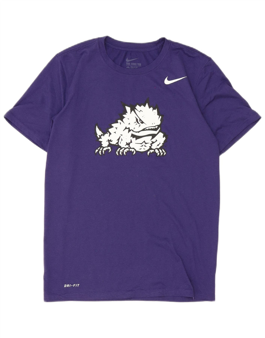 Nike Herre Dri Fit Grafisk T-Shirt Top Lille Lilla
