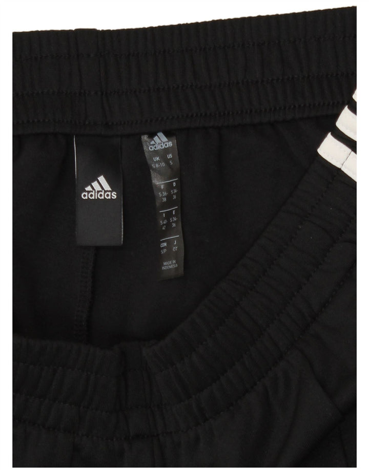 Adidas Træningsdragtsbukser til kvinder UK 8/10 Small Black Polyester