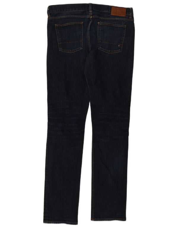Tommy Hilfiger Herre Denton Straight Jeans W36 L34 Navy Blue