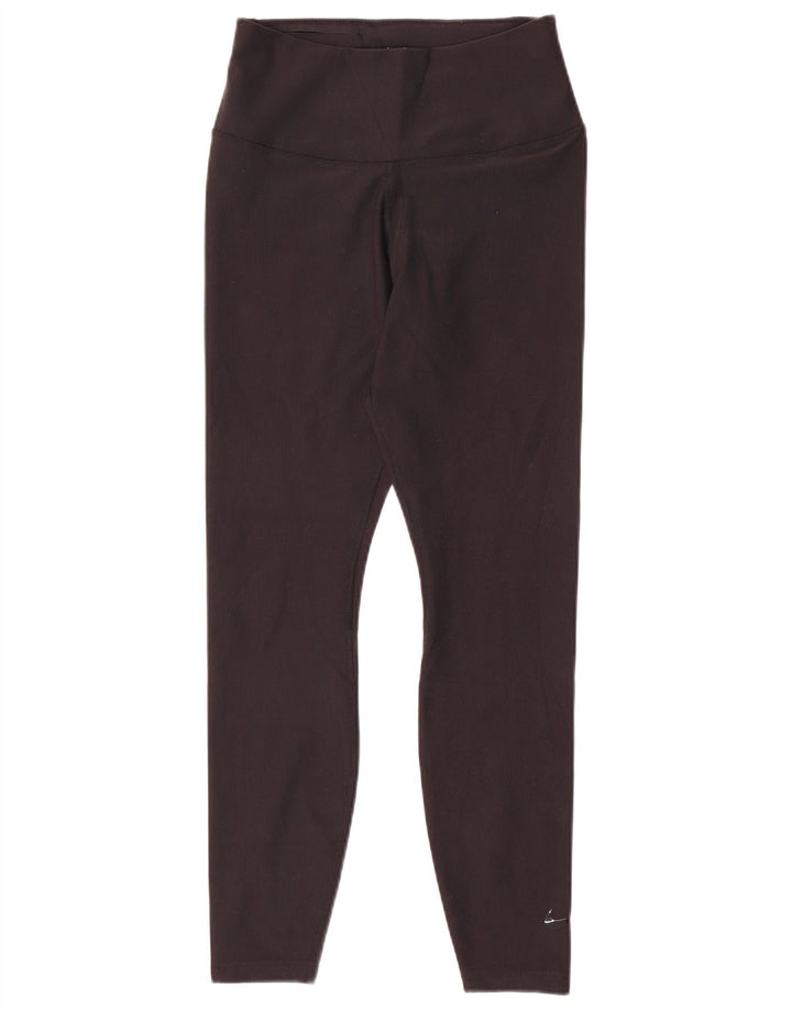 Nike Dame Leggings UK 14 Medium Sort