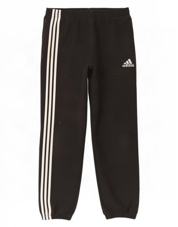Adidas Mens Tracksuit Trousers Joggers UK 40 /42 Medium Black Polyester