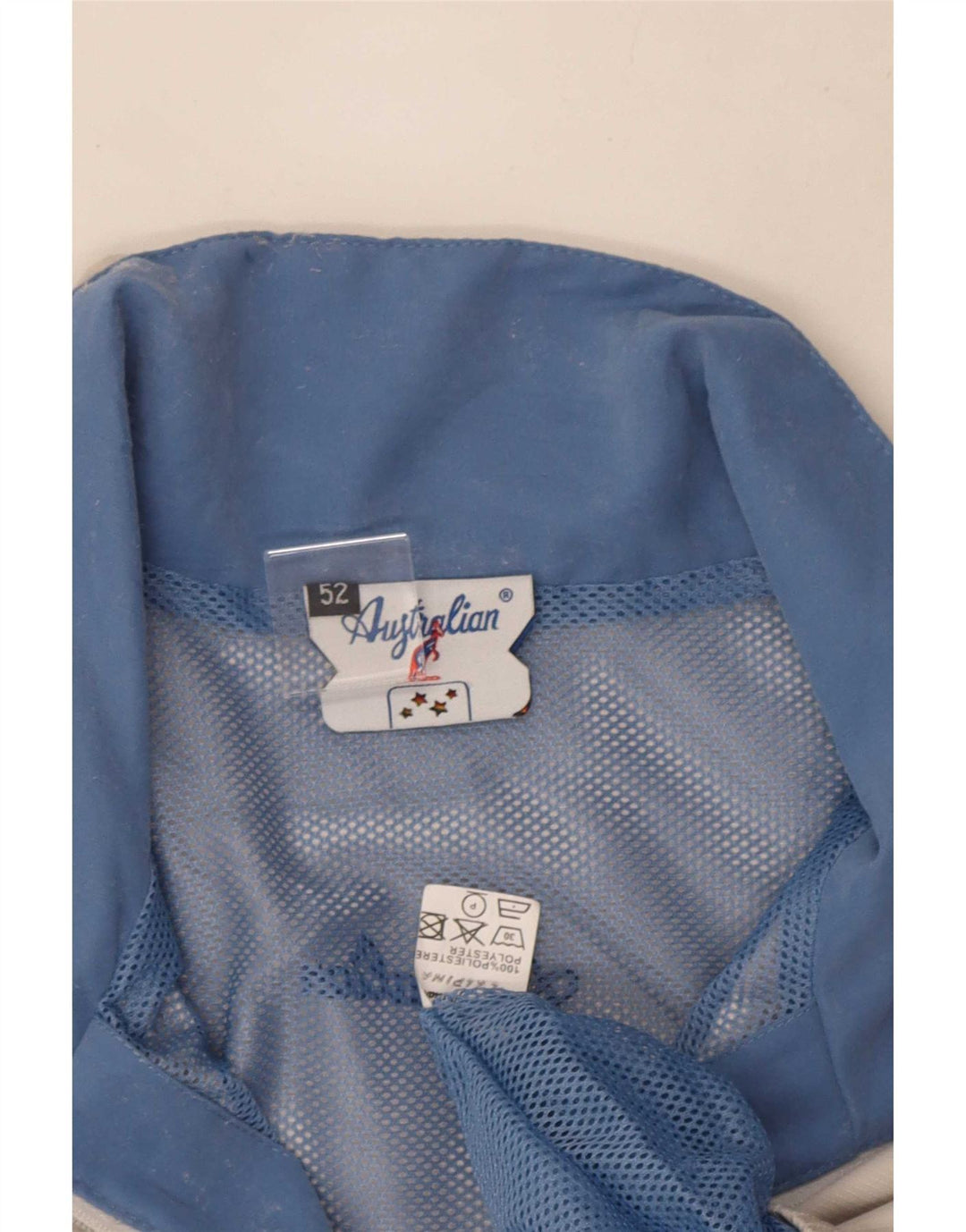 AUSTRALIAN L'ALPINA Træningsdragt til mænd Topjakke IT 52 Stor Grå Polyester