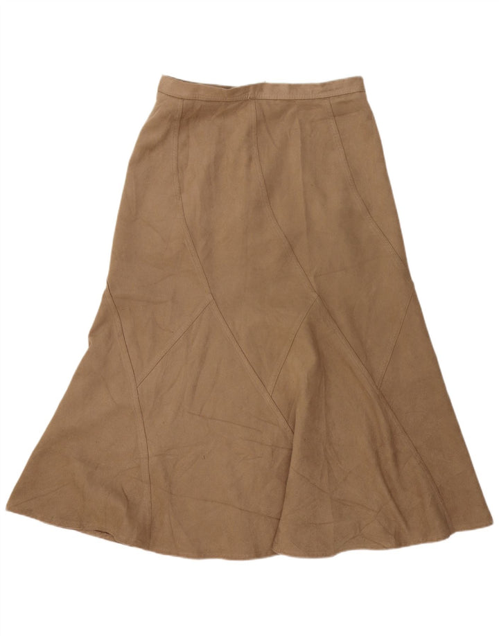 Marks & Spencer Trompetnederdel til kvinder UK 14 Large W32 Brown Polyester