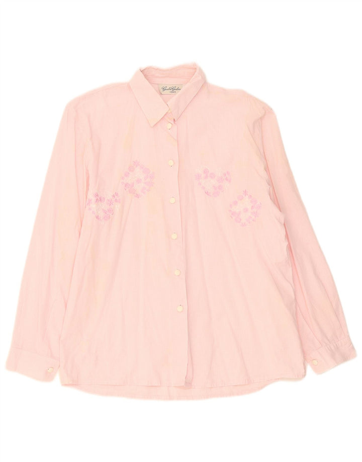 Giulia Galanti Grafisk skjorte til kvinder UK 14 Medium Pink Gingham