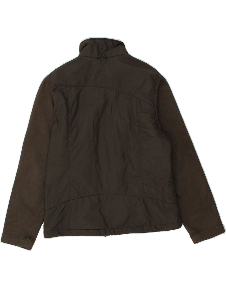 JACK WILLS Womens Bomber Jacket UK 16 Large Khaki Polyester Vintage Jack Wills and Second-Hand Jack Wills from Messina Hembry 