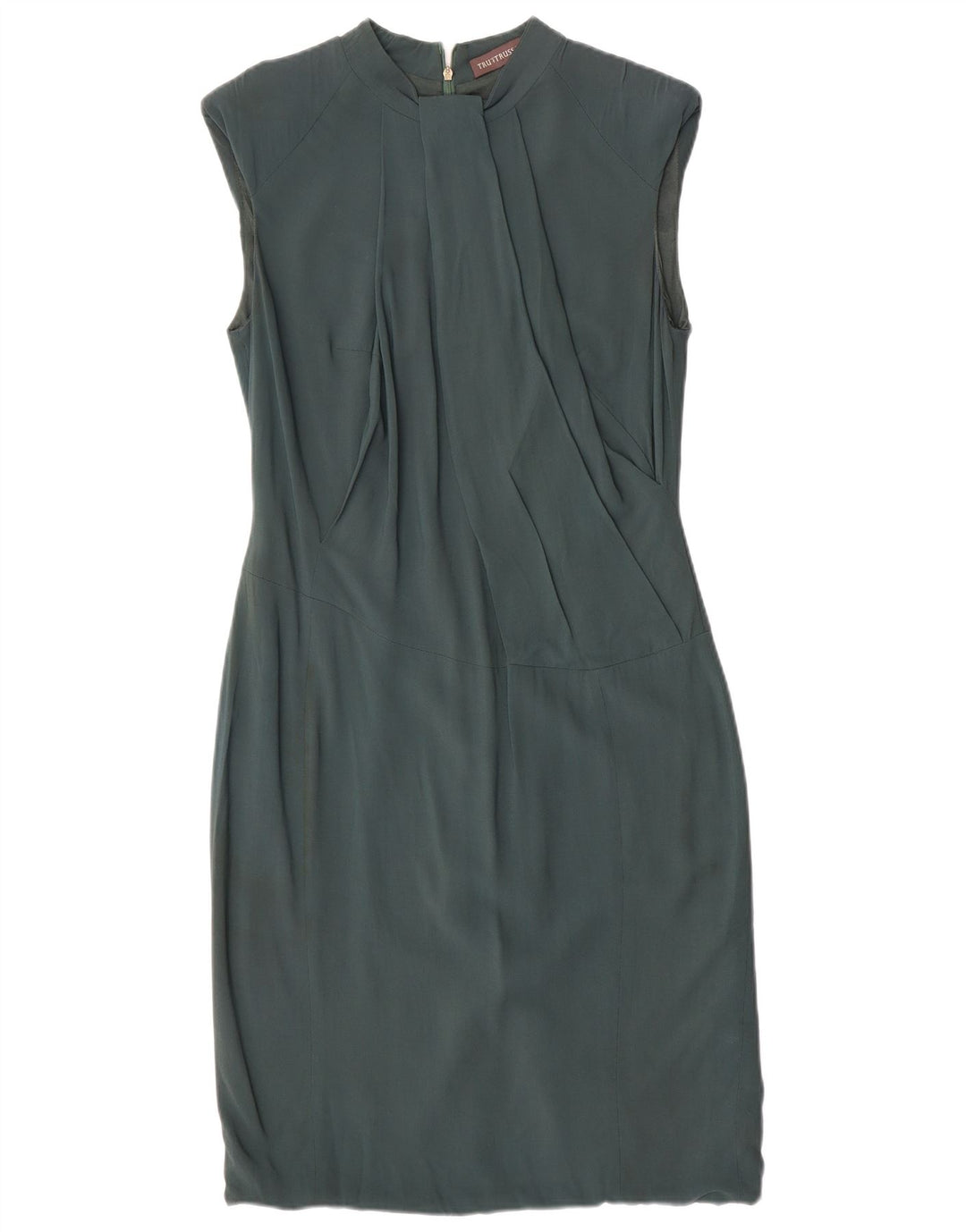 Trussardi Damekjole IT 44 Medium Grøn Viscose