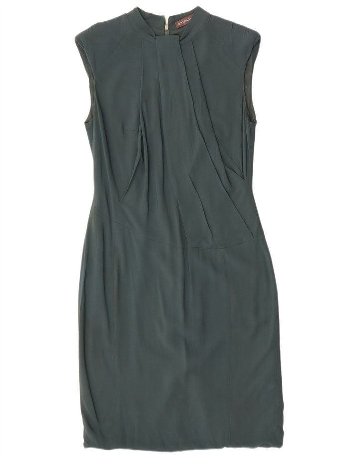Trussardi Damekjole IT 44 Medium Grøn Viscose