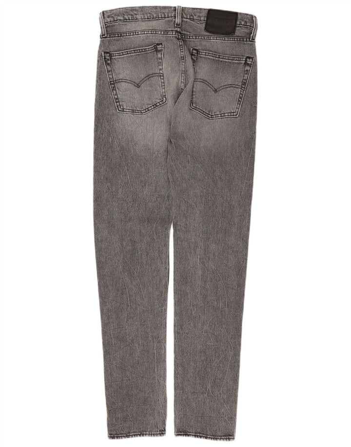 LEVI'S Herre 510 Skinny Jeans W30 L34 Grå Bomuld