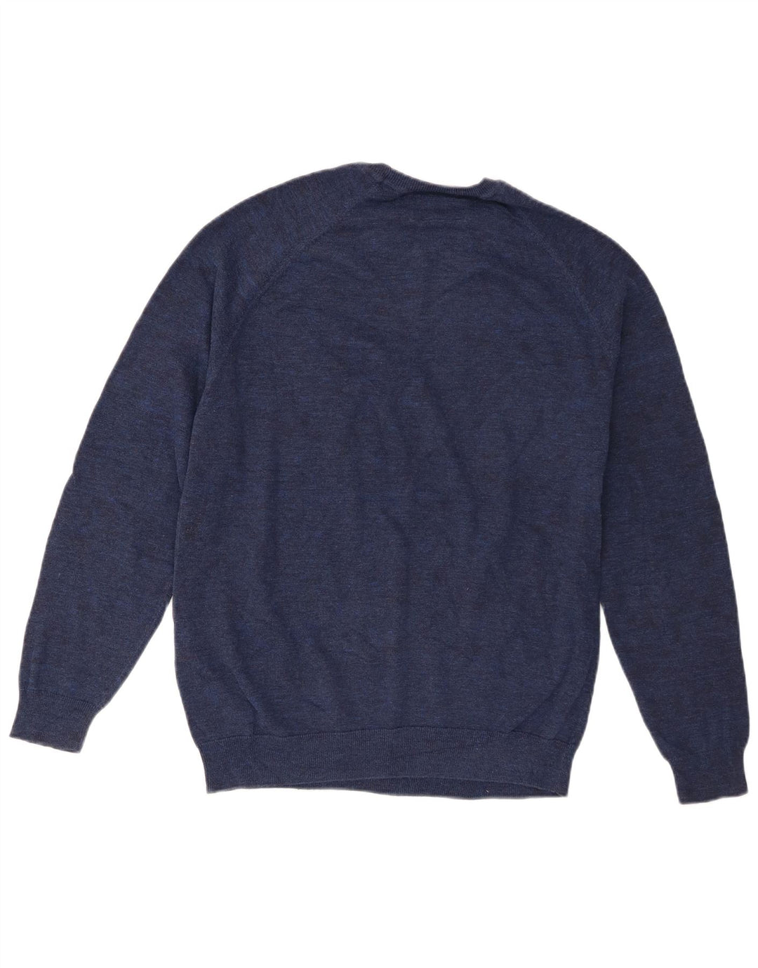 Superdry Sweater med rund hals til mænd XL marineblå bomuld