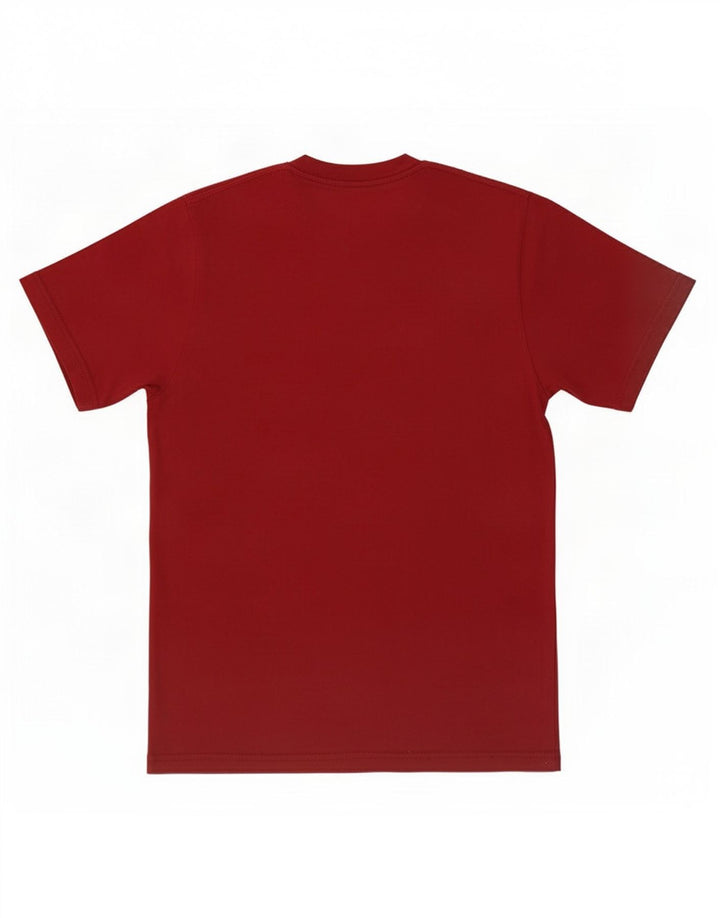 Vans Drenge Grafisk T-Shirt Top 10-11 År Medium Rød Bomuld