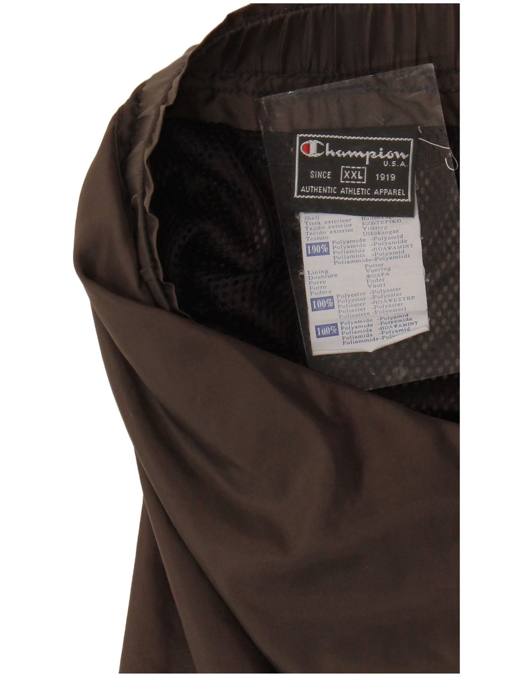 CHAMPION Vandtætte bukser til mænd 2XL brun polyamid