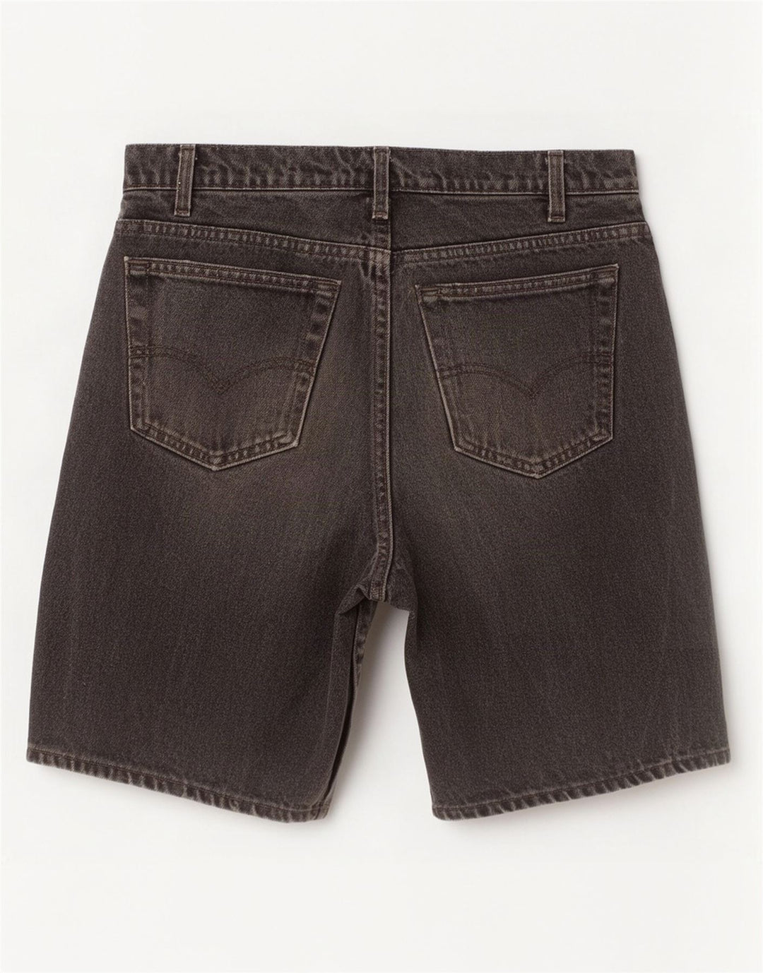 Levi's Herre 550 denimshorts med afslappet pasform W34 Stor grå bomuld