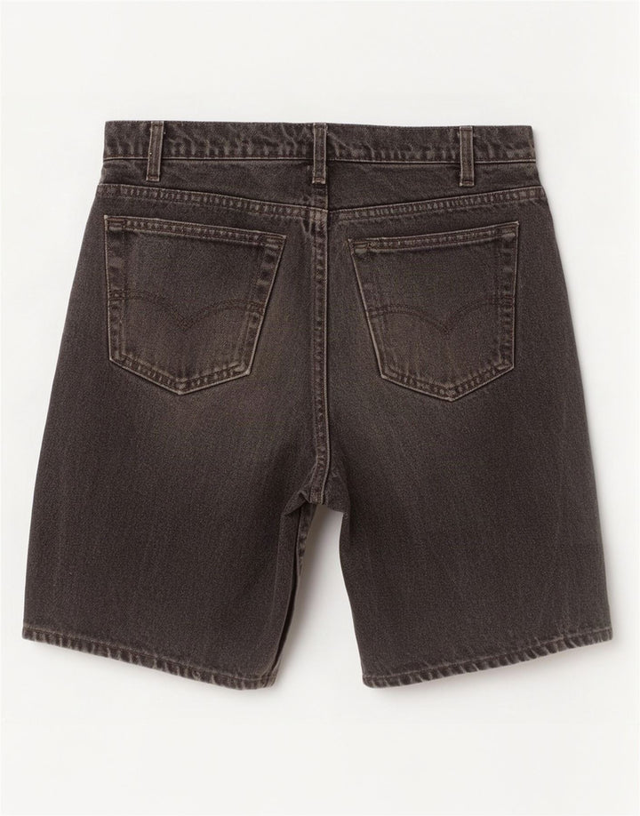 Levi's Herre 550 denimshorts med afslappet pasform W34 Stor grå bomuld