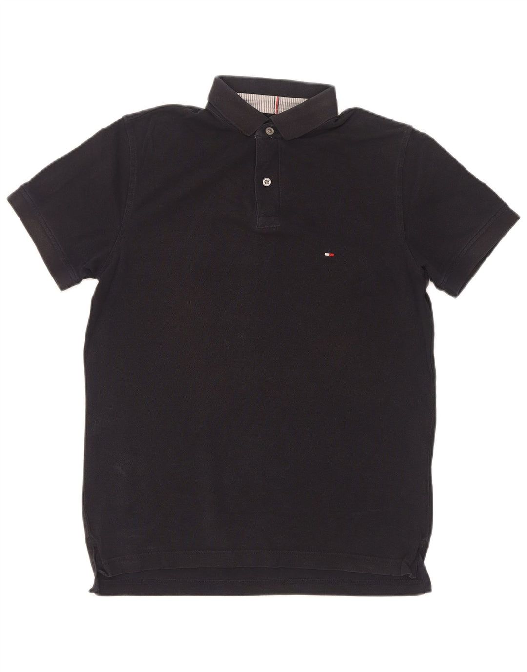 Tommy Hilfiger Herre poloshirt Lille marineblå bomuld