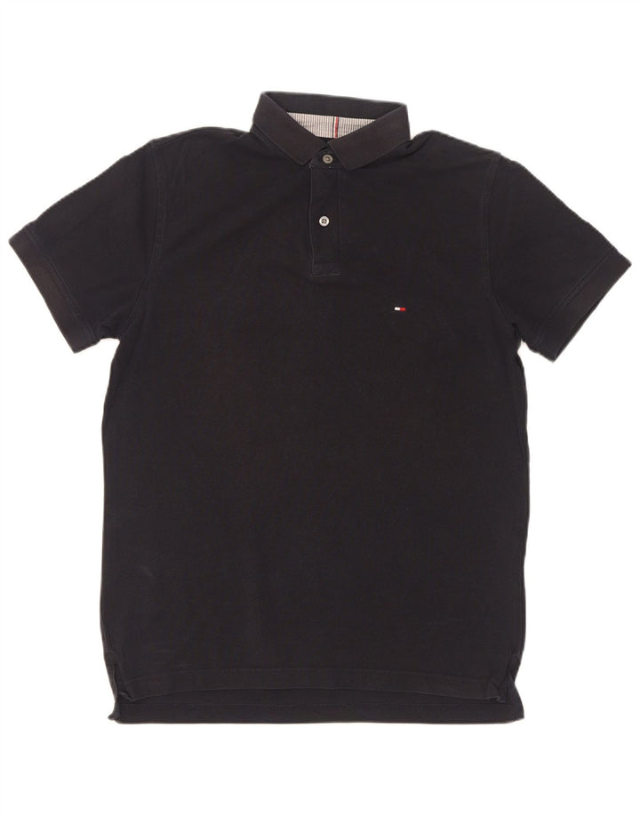 Tommy Hilfiger Herre poloshirt Lille marineblå bomuld